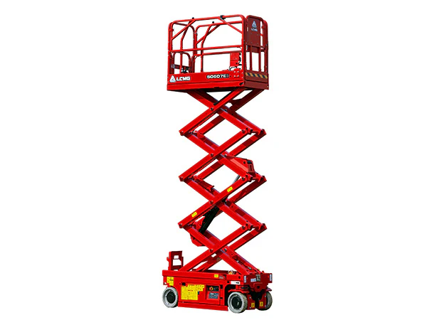 Scissor Lift 5.8m / 19ft w/ EWP Trailer — Electric photo 2