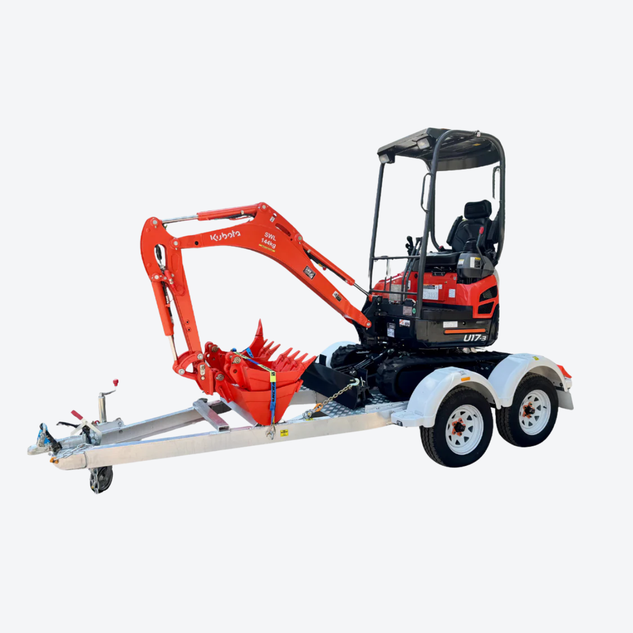 1.7T Excavator Trailer Package