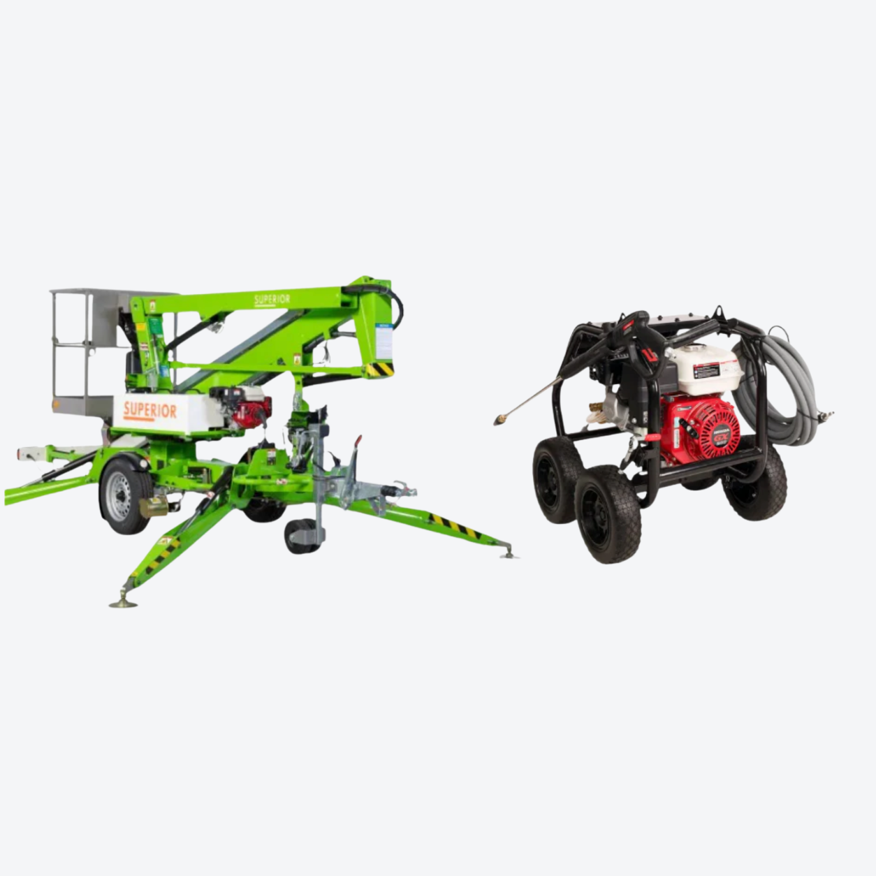 12m Cherry Picker W/ Pressure Washer
