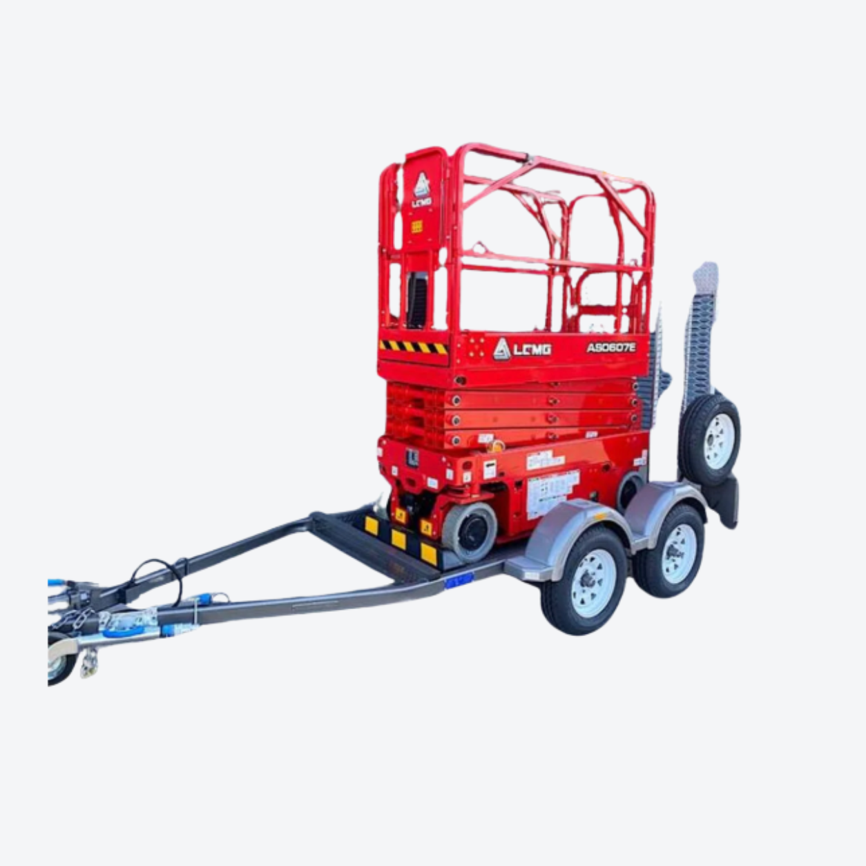 Scissor Lift 5.8m / 19ft w/ EWP Trailer — Electric
