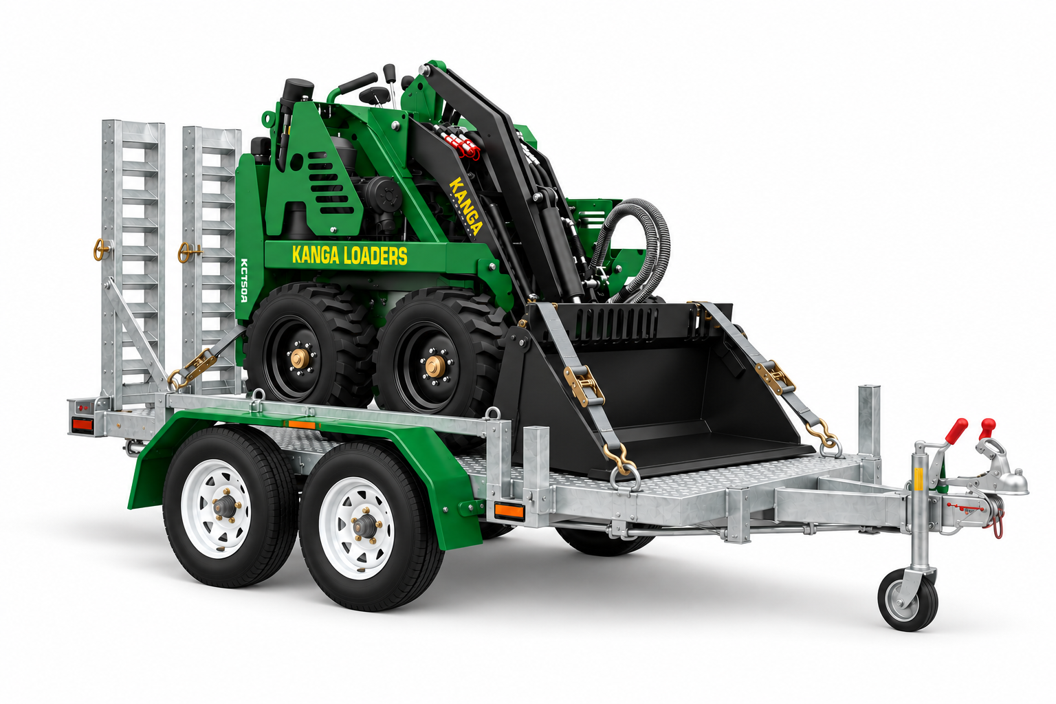 Mini Loader W/ Trailer Package