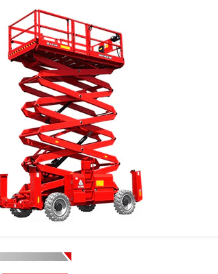Scissor Lift 16m / 53ft — R/T Diesel
